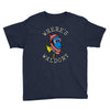 where's waldory (type) Youth Tee