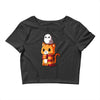 brave kitty Crop Top