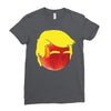 Peach Trump T-Shirt Ladies Fitted T-Shirt