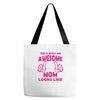 Awesome Mom Looks Like Tote Bags
