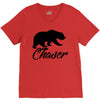 Bear Chaser V-Neck Tee