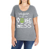 vegan for the voiceless Ladies Curvy T-Shirt