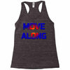 move along got nothing for you Racerback Tank
