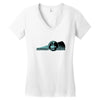 asthma is sexy Women's V-Neck T-Shirt