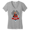 dad mack trucks Women's V-Neck T-Shirt