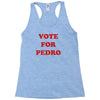 napoleon dynamite   vote for pedro Racerback Tank