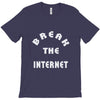 break the internet tie dye girls muscle top T-Shirt
