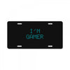 I'm Gamer License Plate