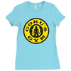 goku gym Ladies Fitted T-Shirt