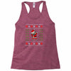 pug christmas Racerback Tank