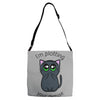 plotting your demise Adjustable Strap Totes