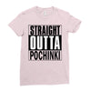 pubg - straight outta pochinki Ladies Fitted T-Shirt