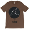 Virgo Zodiac Sign Minimal Design T-Shirt