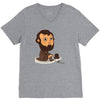 abraham play the game V-Neck Tee