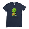 ninja diet Ladies Fitted T-Shirt
