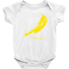 retro velvet underground andy warhol banana rock black t shirt sz s m Baby Onesie