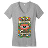 modern grafikdesign Women's V-Neck T-Shirt