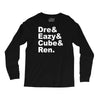 dre eazy cube rendre eazy cube ren Long Sleeve Shirts