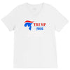 trump 2016 there will be hell toupee V-Neck Tee