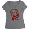 goatse farms Women's Triblend Scoop T-shirt