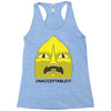 lemongrab unacceptable Racerback Tank