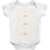 yes wow diva length check Baby Onesie