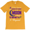 i love someone with pancreatic cancer to the moon &amp; back to infinity T-Shirt
