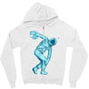astronaut discus throwing Zipper Hoodie