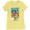 kick my ass Ladies Fitted T-Shirt