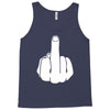 middle finger Tank Top