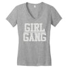 girl gang Women's V-Neck T-Shirt