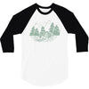 Camping Green 3/4 Sleeve Shirt