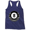 8ball skull Racerback Tank