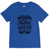 Super Cool Pawpaw Of A Freaking Awesome Daughter V-Neck Tee