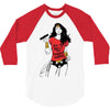 wonder woman 3/4 Sleeve Shirt