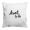 aunt to be Throw Pillow