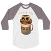 owl coffee 3/4 Sleeve Shirt