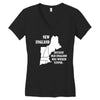 because old england  was wicked     stupid. Women's V-Neck T-Shirt