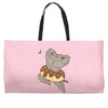 Pusheen the Cat Muscular with Donut Weekender Totes