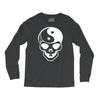 yin yang skull (2) Long Sleeve Shirts