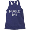 muggle dad Racerback Tank