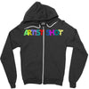 artist shot Zipper Hoodie
