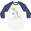 tribal parrot 3/4 Sleeve Shirt