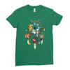 wonderland dream catcher Ladies Fitted T-Shirt