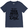 Truck Driver Dad V-Neck Tee