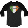 donnelly irish superhero 3/4 Sleeve Shirt