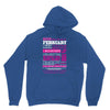 quens are born in february Unisex Hoodie