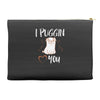 i puggin love you Accessory Pouches
