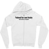 national sarcasm society funny t shirt Zipper Hoodie