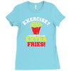 exercise Ladies Fitted T-Shirt